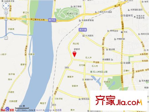 克拉美麗山莊交通圖