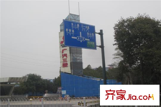 源匯明珠項(xiàng)目周邊路標(biāo)