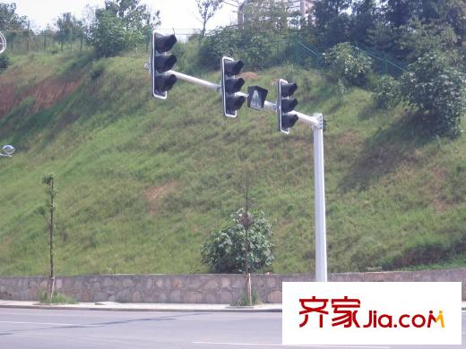 麗都桃源周邊道路紅綠燈