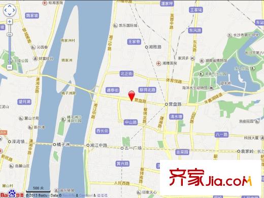 營盤閣項(xiàng)目交通圖