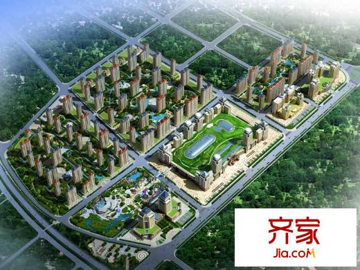 恒廣國際景園鳥瞰圖（2011.9.10）