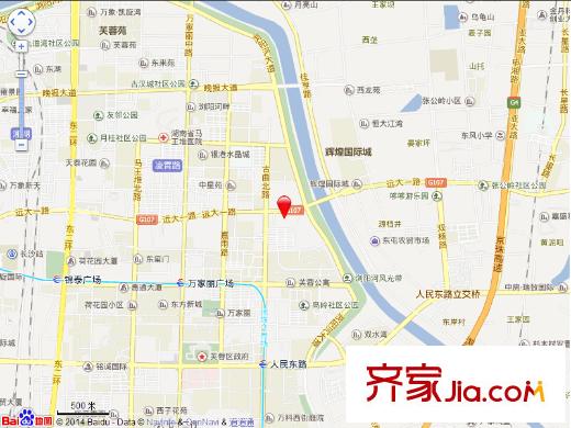 恒大金都交通圖