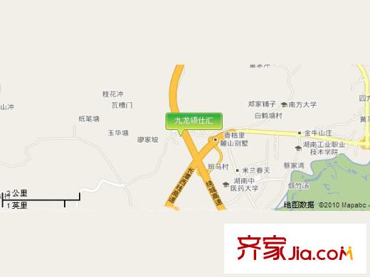 九龍領(lǐng)仕匯交通圖
