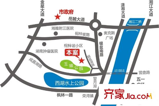 楓樹園二期區(qū)位圖