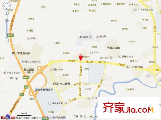 云棲谷交通圖