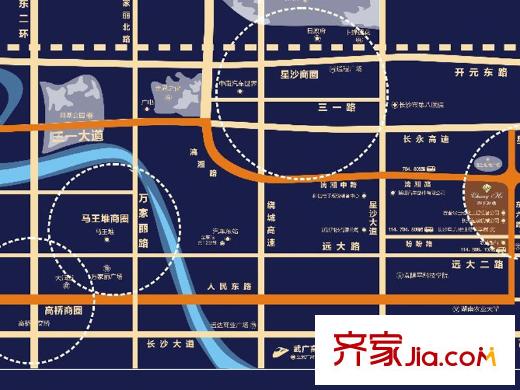 昌和商業(yè)中心區(qū)位圖