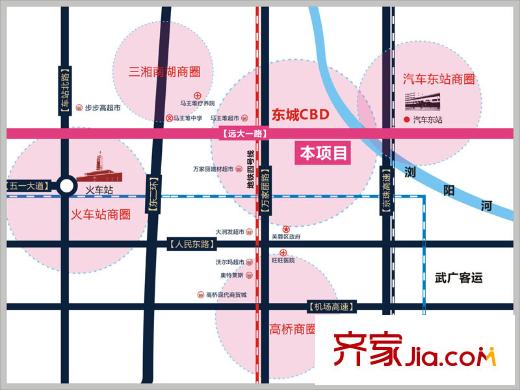 恒大金都區(qū)位圖