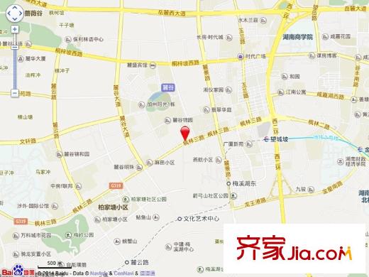 麓景裕園交通圖