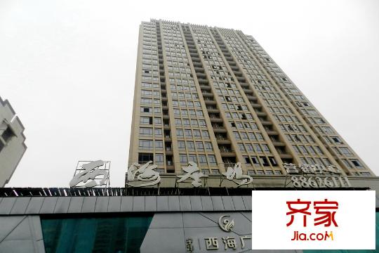 宇洋西海廣場(chǎng)公寓仰拍（2015.3.24）