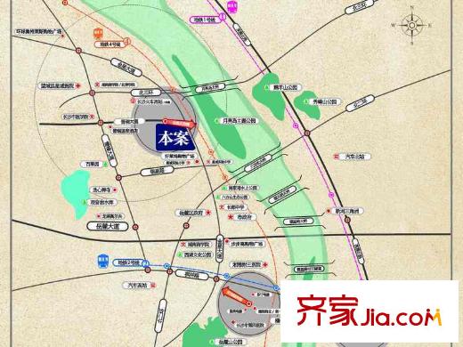 南山?蘇迪亞諾區(qū)位圖