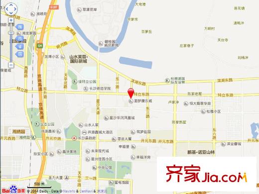 水岸世景交通圖