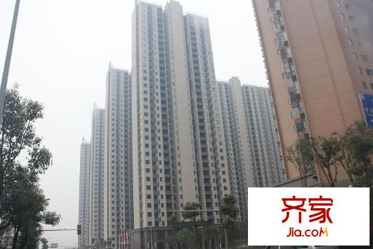 中國鐵建梅溪青秀建成樓棟（2015.03.30）