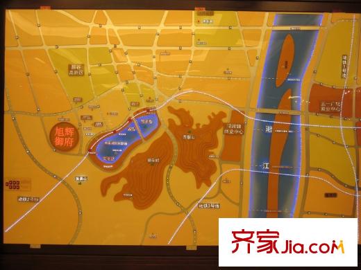 旭輝御府區(qū)位示意圖