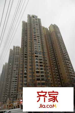 利海米蘭春天交房樓棟正面（2015.03.27）