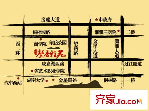 海林馨香雅苑三期區(qū)位圖