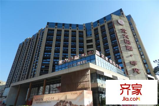北大資源時(shí)光項(xiàng)目仰拍（2015.12.17）