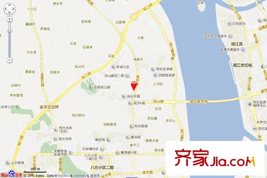 濱江一號(hào)交通圖
