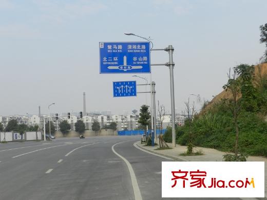 濱江一號(hào)周邊路牌