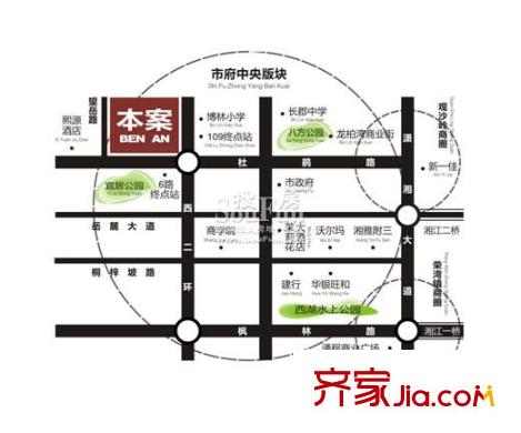 聯(lián)美品格區(qū)位圖