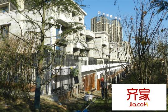 北大資源時(shí)光別墅施工（2015.12.17）