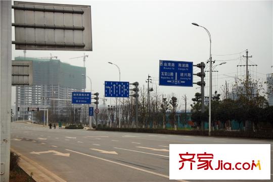 合能洋湖公館周邊指路標