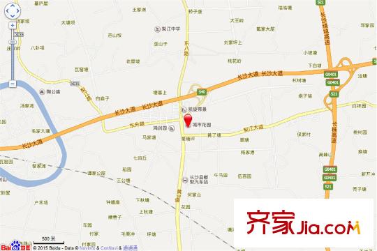 波隆城市花園交通圖