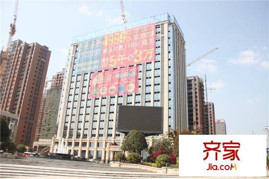 東業(yè)上城沿街樓棟實(shí)景（2015.03.25）