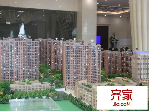 東業(yè)上城沙盤圖（2014.8.21）