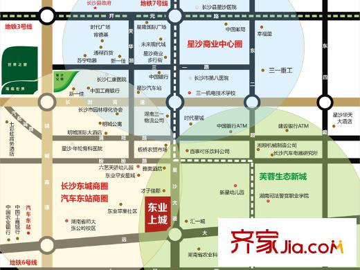 東業(yè)上城地圖