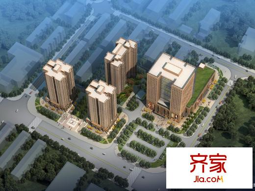 新南天古漢國際廣場全景鳥瞰圖