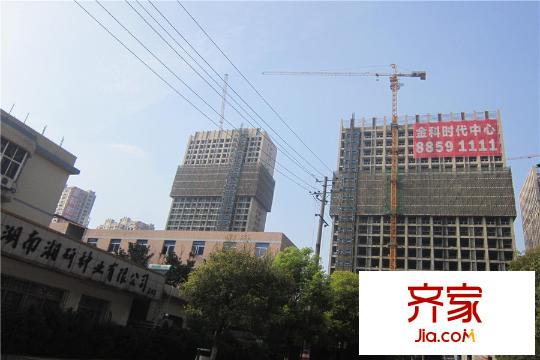 金科時(shí)代中心施工中（2015.3.28）