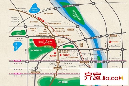 新地東方明珠區(qū)位圖