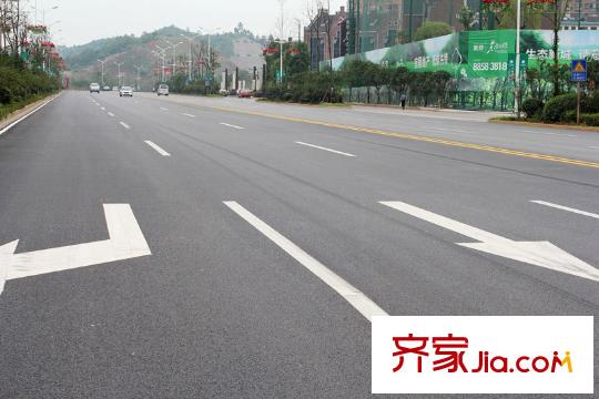 新地東方明珠周邊馬路