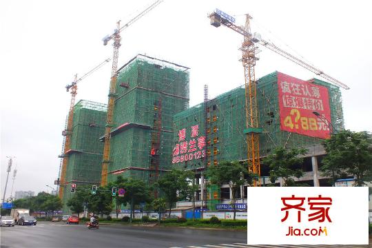 博派錦繡蘭亭整體實景照（2015.7.31）