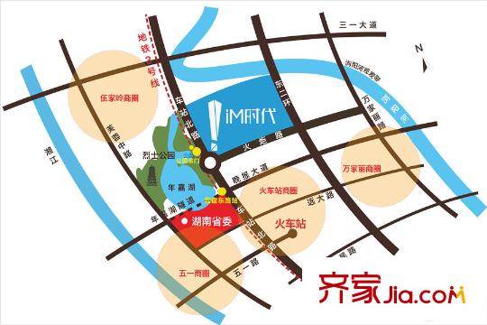 大漢IM時(shí)代區(qū)位圖