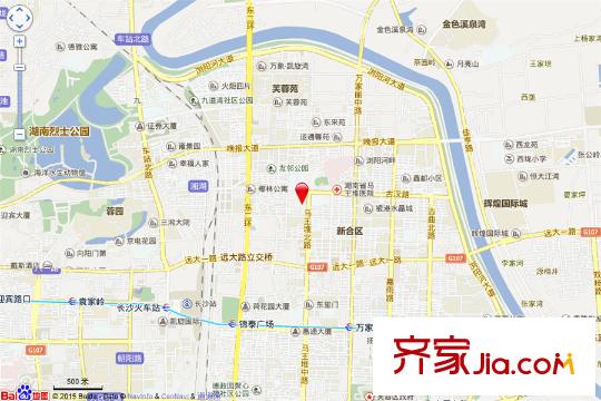 新南天古漢國際廣場交通圖