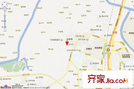 山水灣交通圖