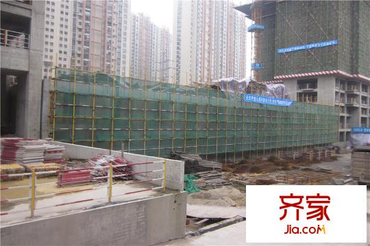 和莊二期在建商業(yè)實景（2015.12.16）