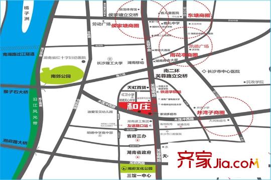 和莊二期區(qū)位圖