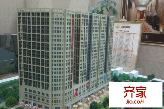 中揚(yáng)國際沙盤側(cè)面（2015.12.9）