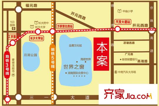 博派錦繡蘭亭區(qū)域圖