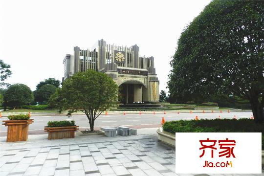 晟通牡丹舸營(yíng)銷中心外景（2015.8.18）