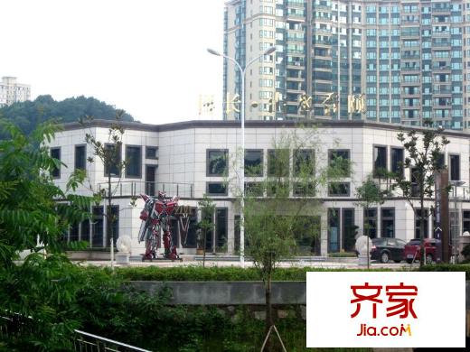 博長山水香頤售樓中心外觀（2014.07.17）