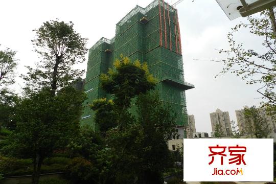 卓越蔚藍(lán)城邦1棟全景（2015.9.10）