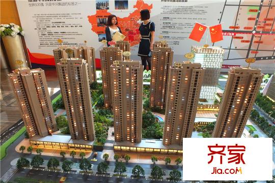 華潤置地廣場項目沙盤實景（2015.9.17）