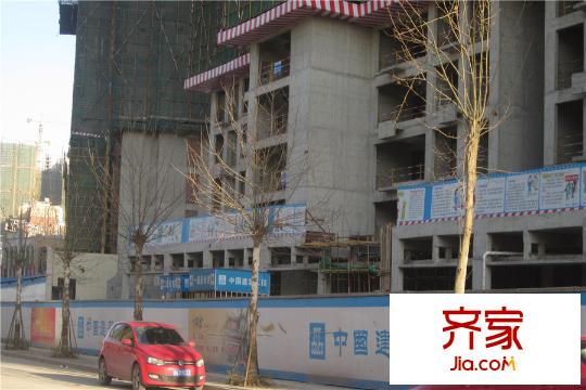 梅溪鑫苑名家樓棟實景（2015.12.21）