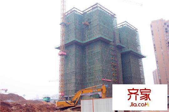 南城印象8號(hào)棟遠(yuǎn)觀（2015.2.15）