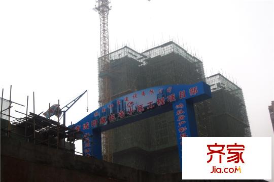 南城印象5號(hào)棟施工（2015.4.7）