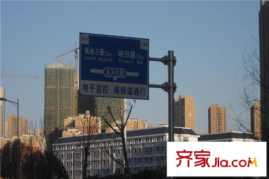 梅溪鑫苑名家周邊路牌
