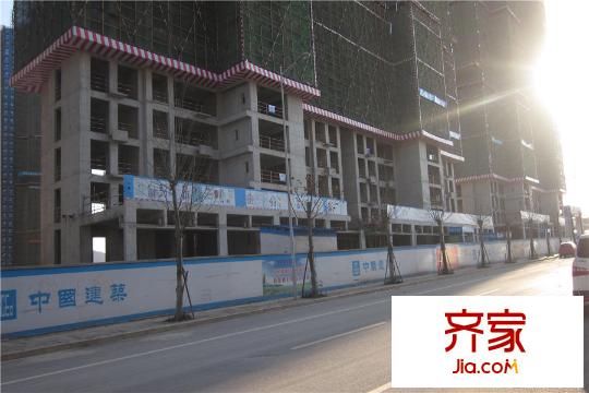 梅溪鑫苑名家沿街樓棟實景（2015.12.21）